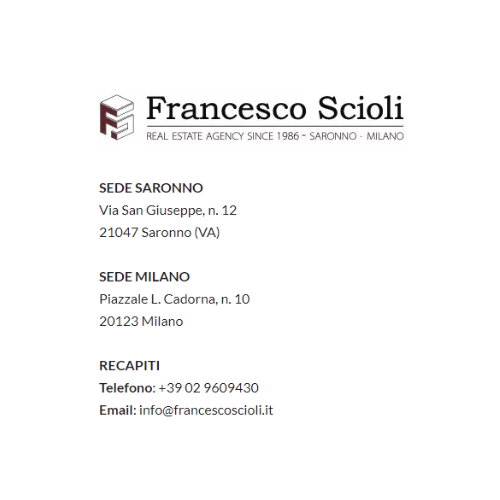 Francesco Scioli Real Estate Saronno